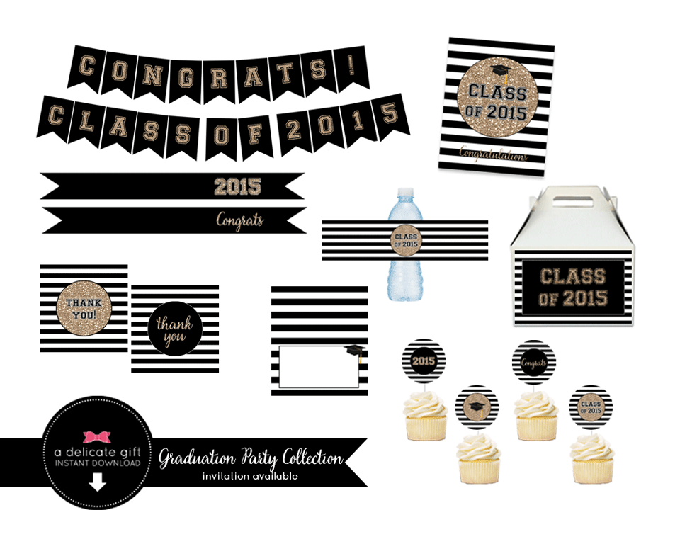 Graduation 2015 Free Printables