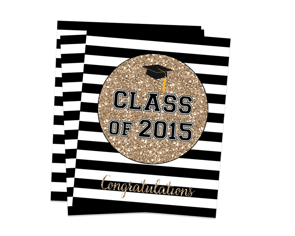 Graduation Class 0f 2015 Free Printables